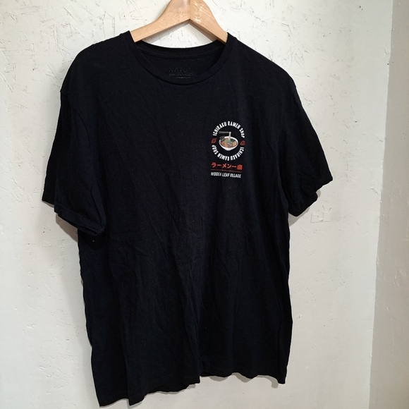 Naruto | hidden leaf village graphic anime men's t shirt - Picture 2 of 8